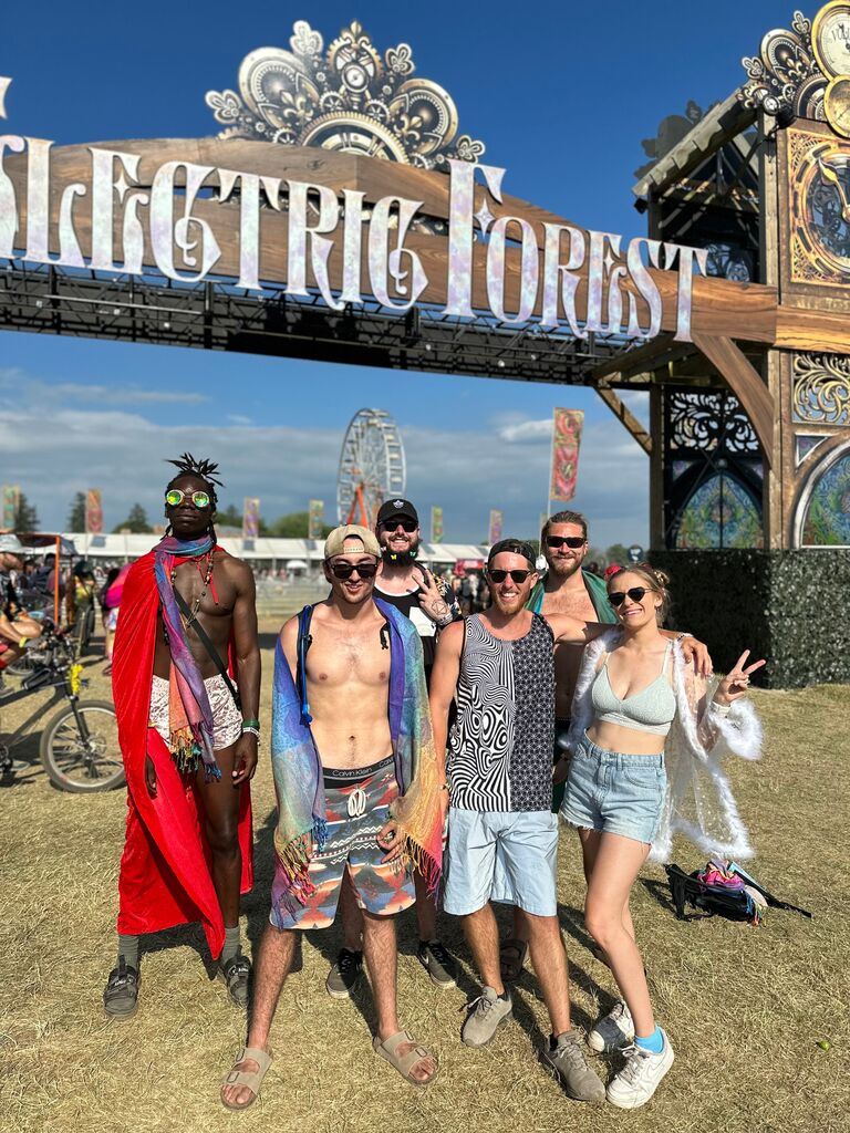 Electric Forest with the squad.
Rothbury, Michigan.