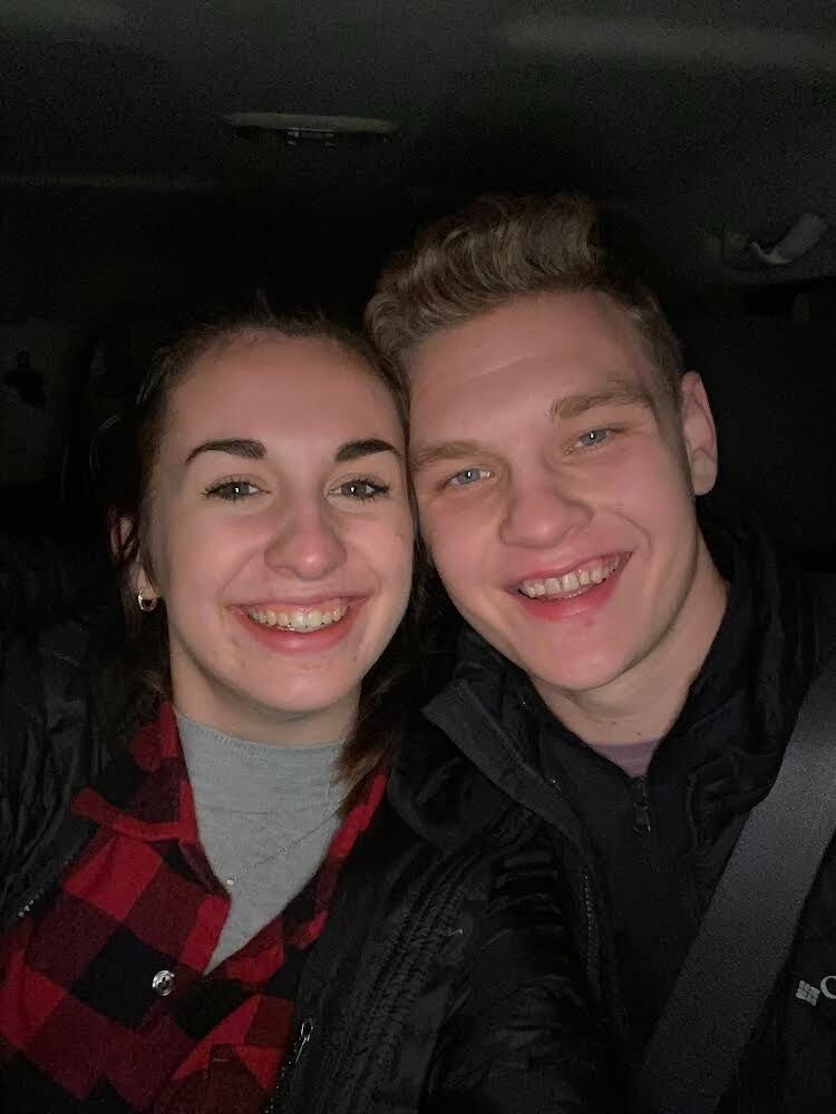 Jacob and Natalie's third date, celebrating Natalie's birthday.