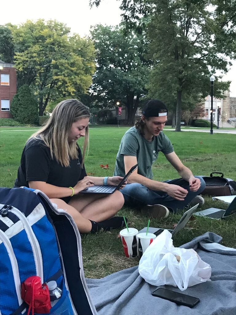 Ethan and Emma met doing Astronomy research at Grove City College...