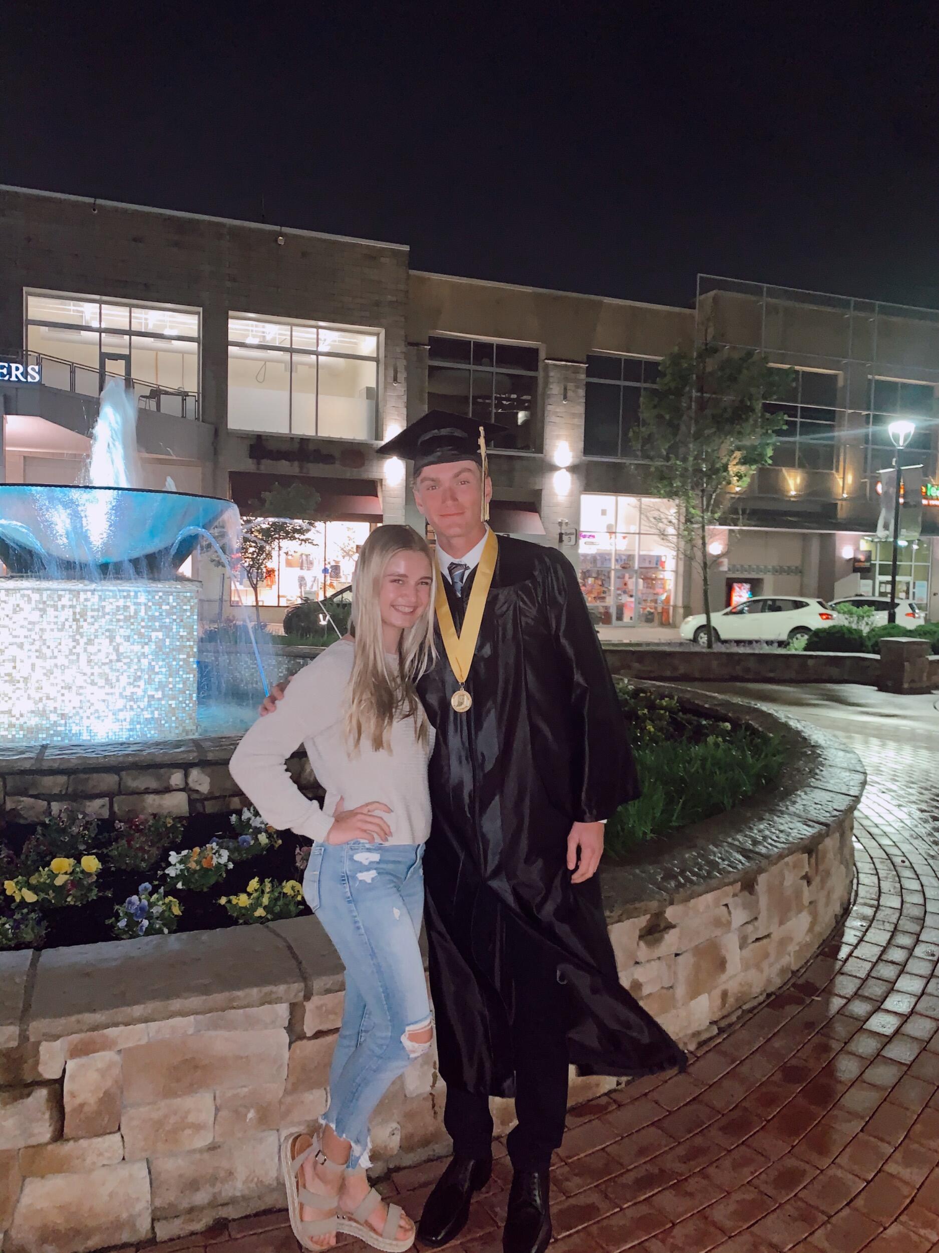 Nick’s high school graduation!