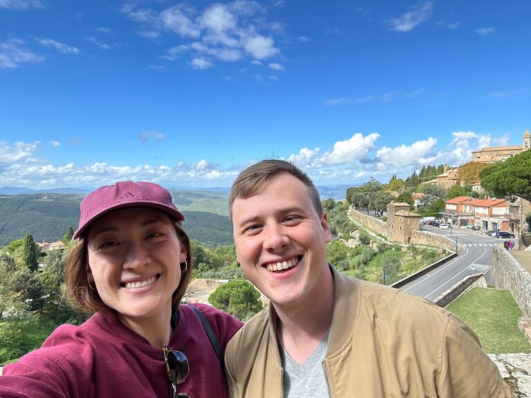 Visiting Tuscany with Shannon and Michael!