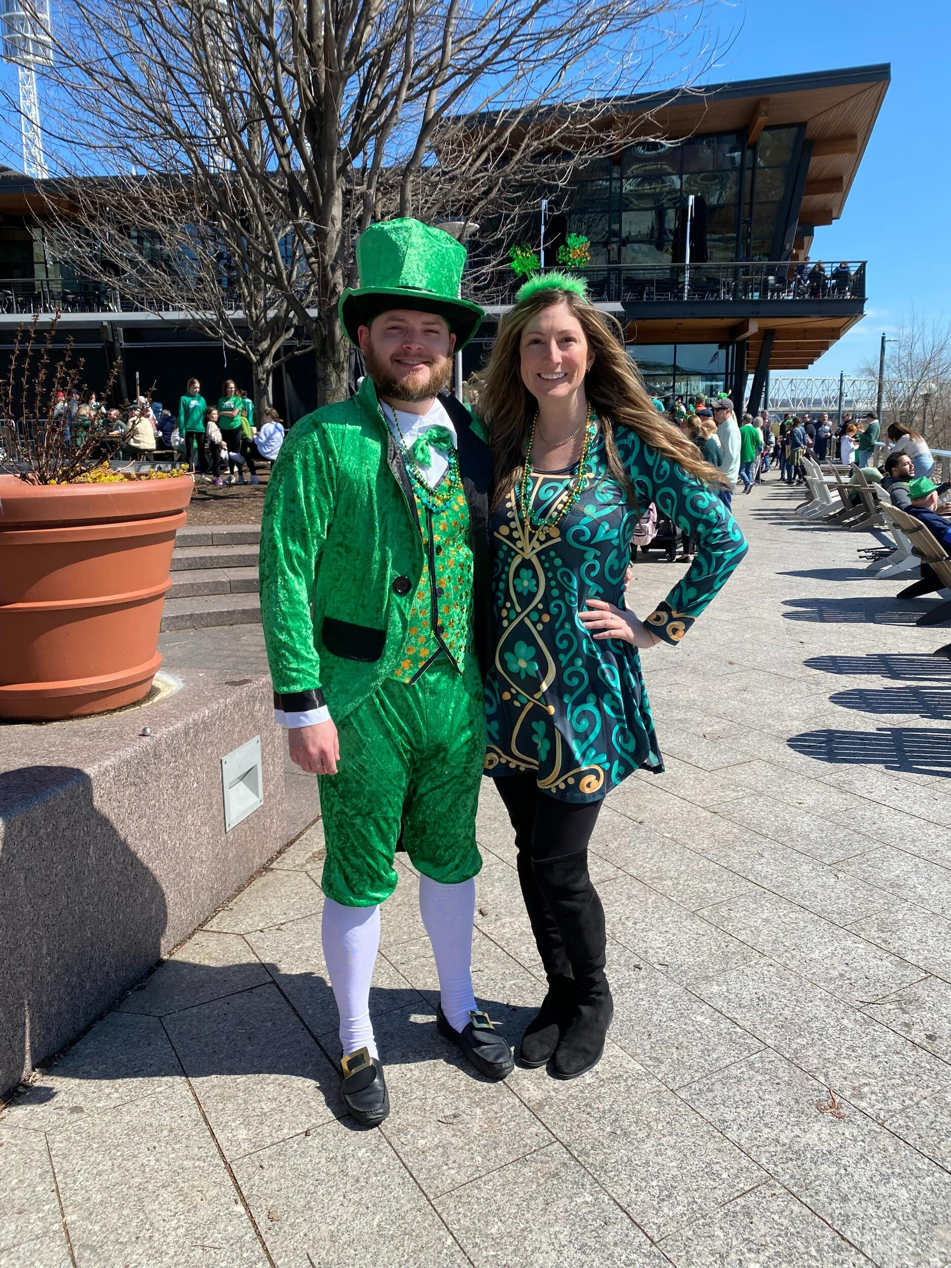Whitney found herself a leprechaun!