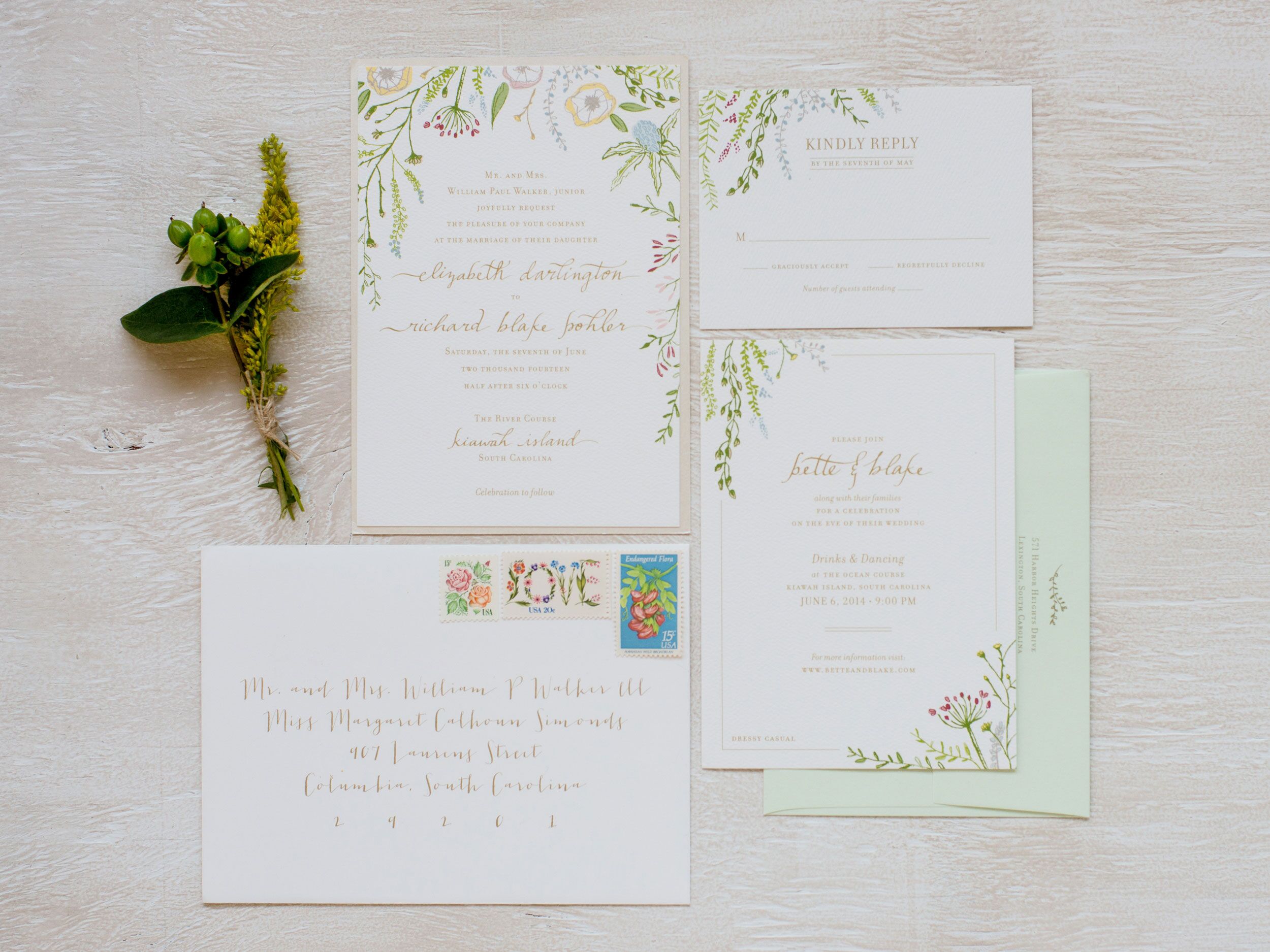 Personalized Invitation Tips from Charleston Stationer Studio R