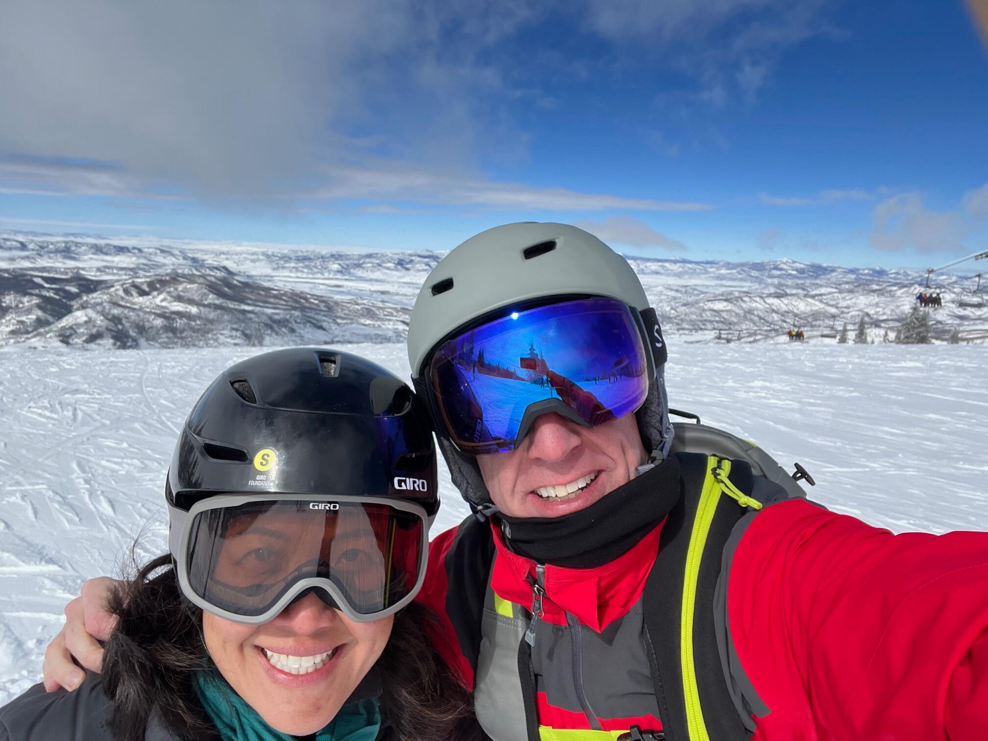 First ski trip together! Steamboat Springs. 