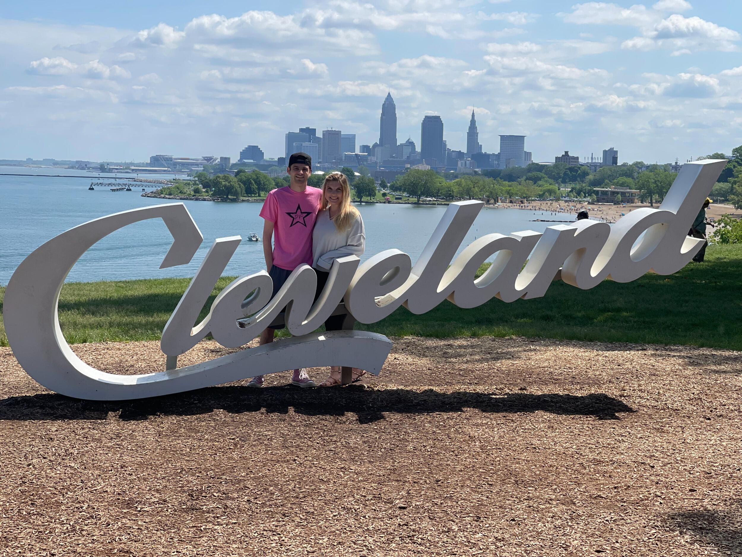 Our First Trip Home To CLE Together