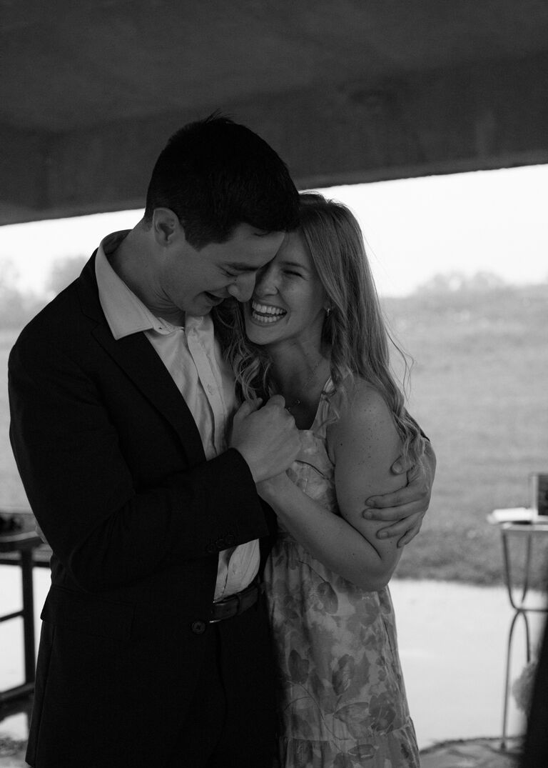 I cannot wait to marry this sweet thoughtful man. This is one of my favorite photo because it is just pure joy on both of our faces!! He made this day so special and had the help of our incredible friends and family! THANK Y'ALL!!!!  -Ryann 