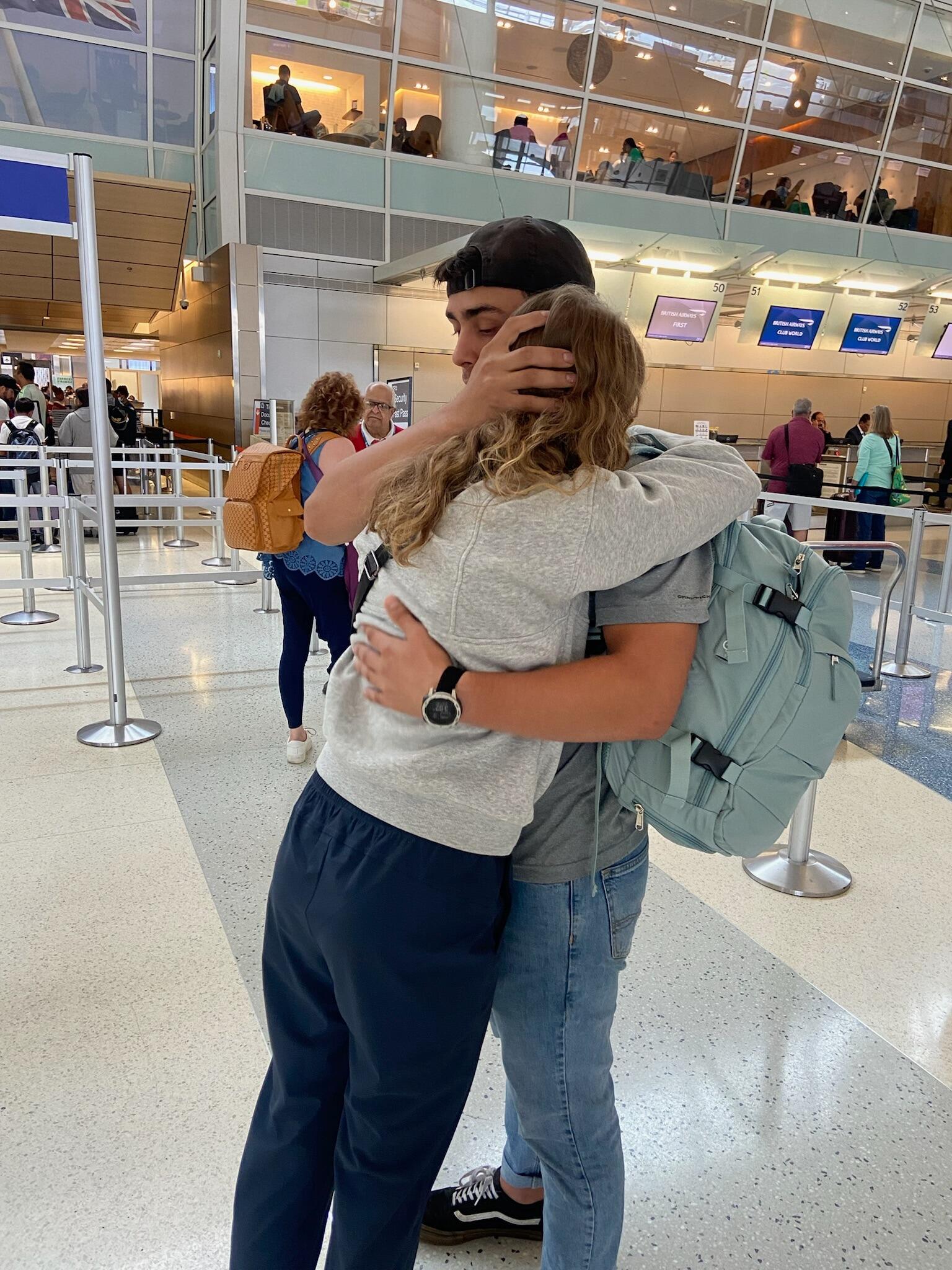 During the summer, Grant and I had to say goodbye for a month while I studied abroad in London. This was the longest we have ever been apart from one another. Despite the 6 hour time difference, we managed to stay connected and both of us gained clarity that we never wanted to be apart again. 