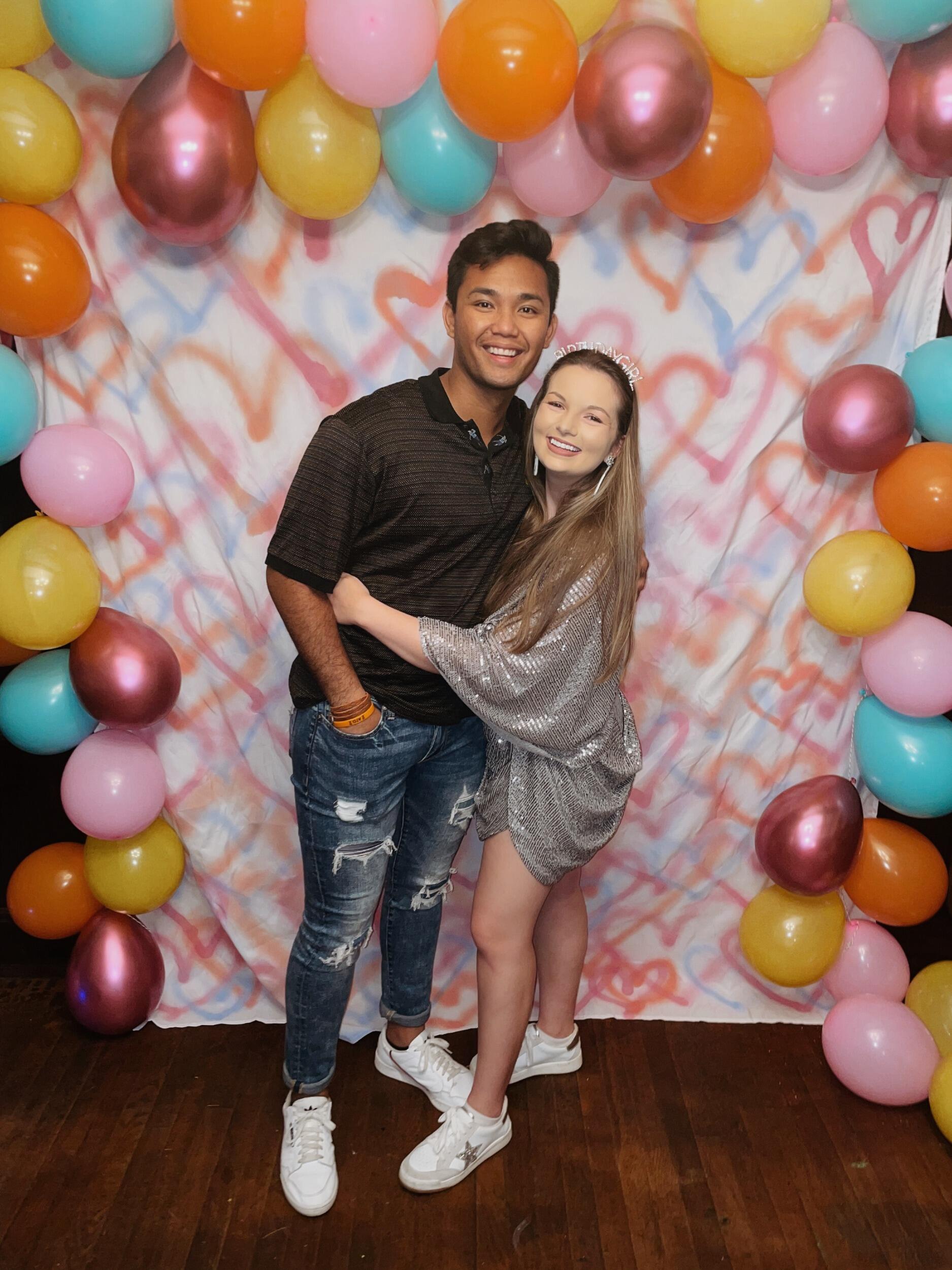 Lily's 21st sign night