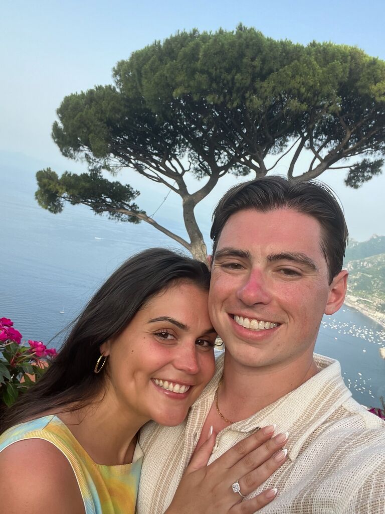 In Winter of 2022 Kate began the conversation of visiting Italy the following summer. After months of planning, and saving, the two embarked on the trip of a lifetime to Italy in July 2023. They would be in Italy for close to three weeks, and it would be their last trip as singles and first as an engaged couple.

While in Ravello, a small town on the Amalfi Coast, Kyle proposed to Kate. Looking back on the memory always bring a smile to their face. 

Kyle and Kate can't wait to have one of the possibly best days of their lives in June 2025 and hope you will be there to celebrate with them.