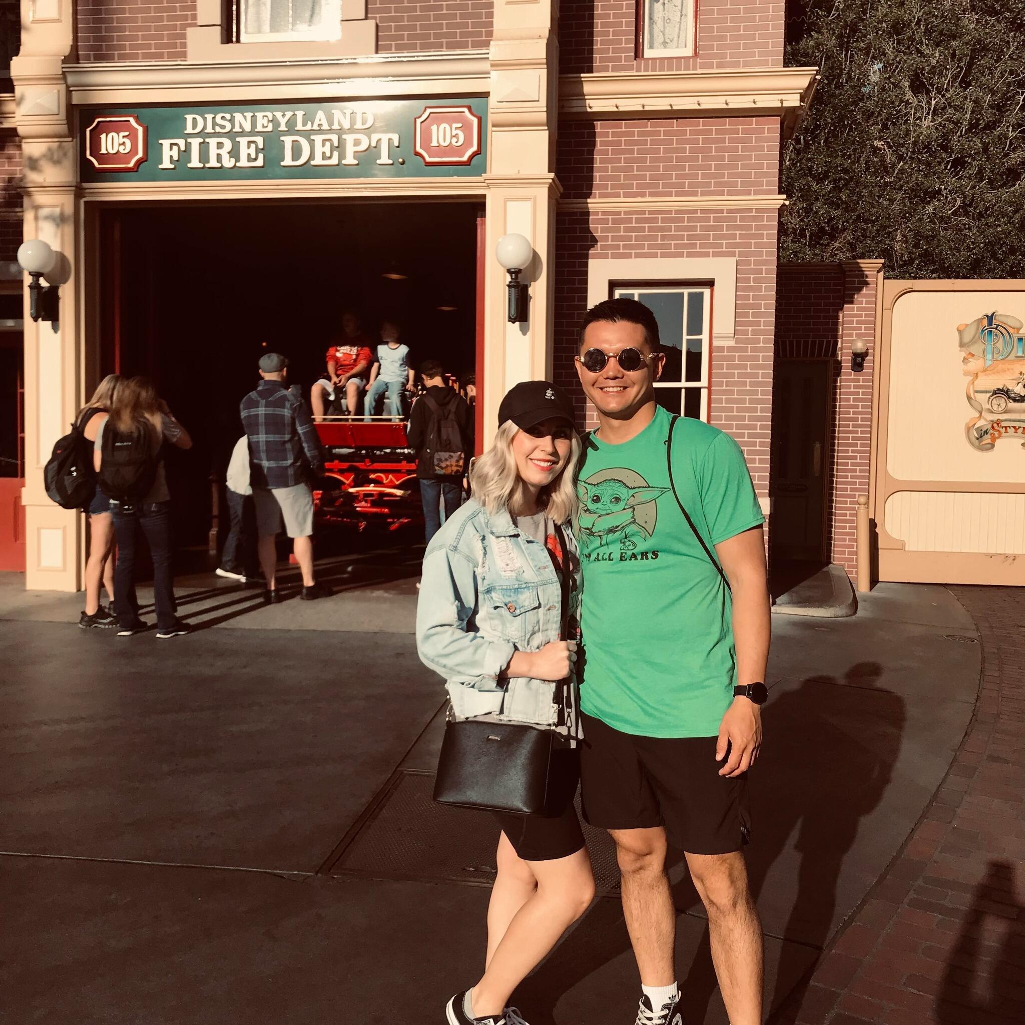 Jeff's first trip to Disney!
