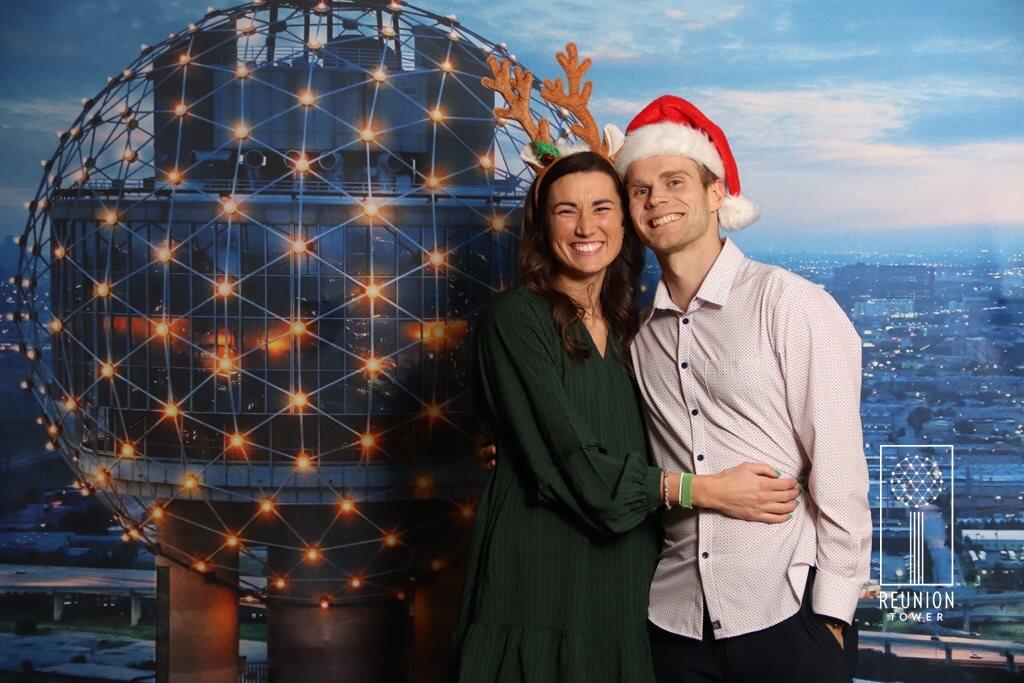 The most fun date ever! We went to dinner at Sixty Vines and then went to a phenomenal magic show at Reunion Tower! It was amazing!