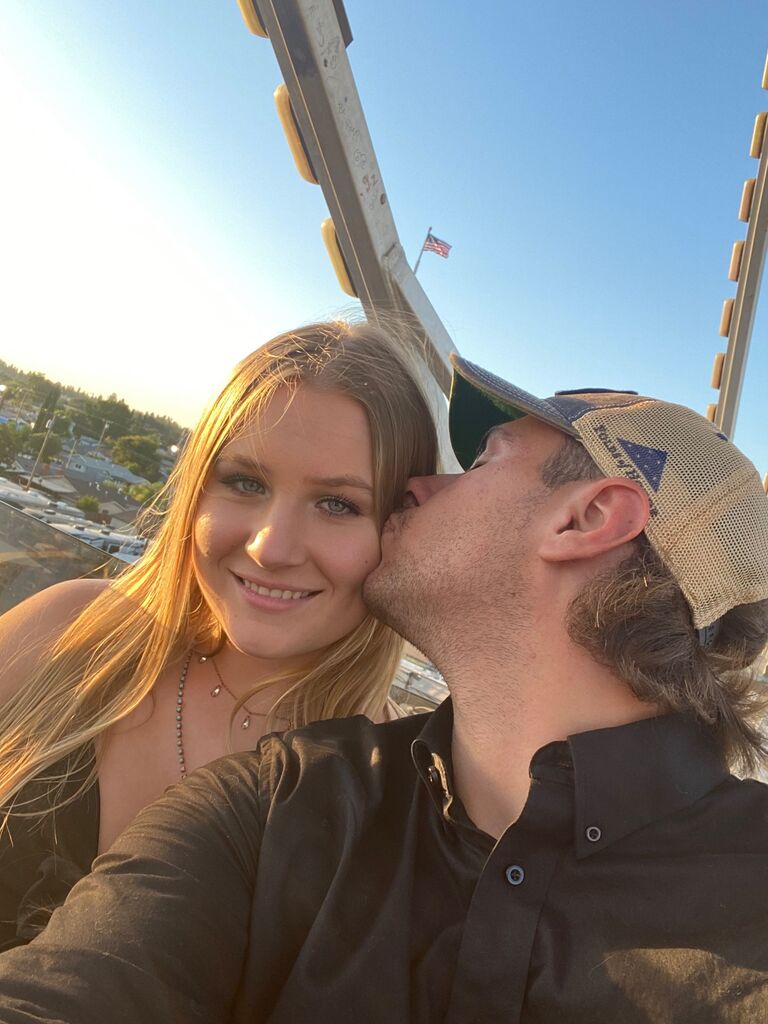 We went to our first Grape Festival together