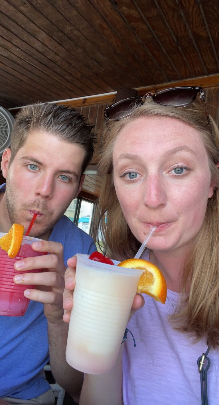 Our first solo vacation together to New Smyrna Beach Florida