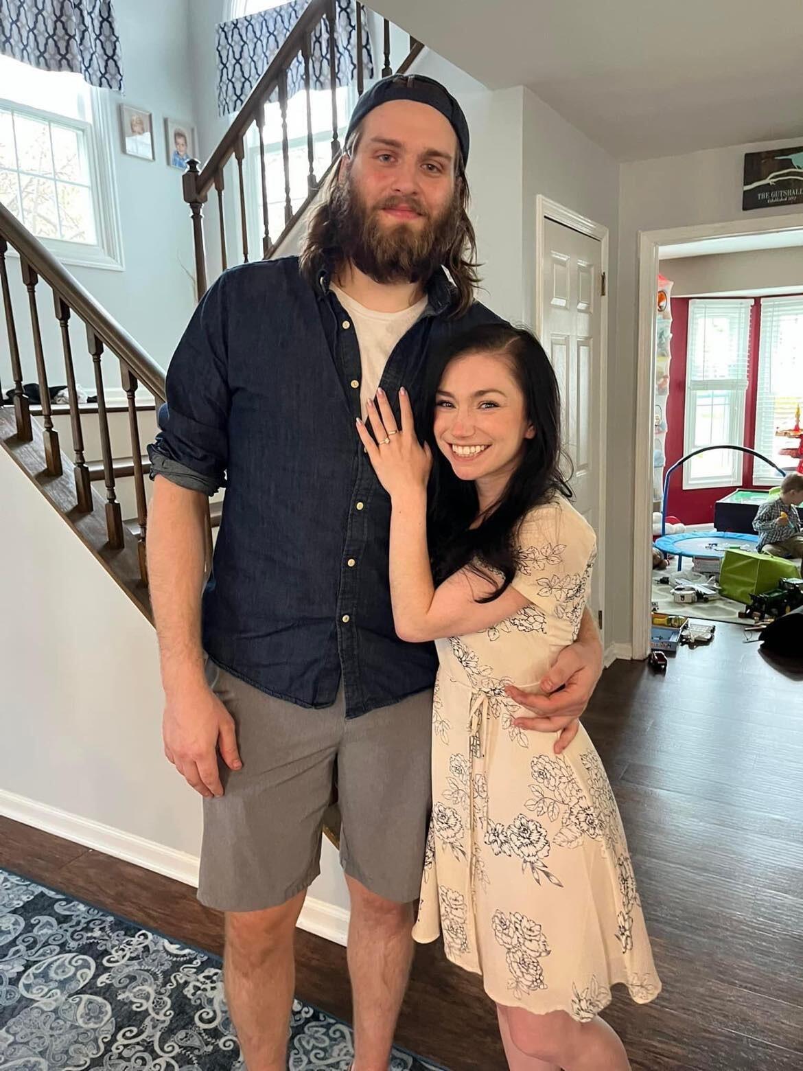 "Will you marry me?" Engaged
