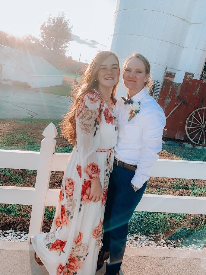 The first (of many) weddings we've attended together! (The wedding of our now Matron of Honors Jennifer and Abbi!)