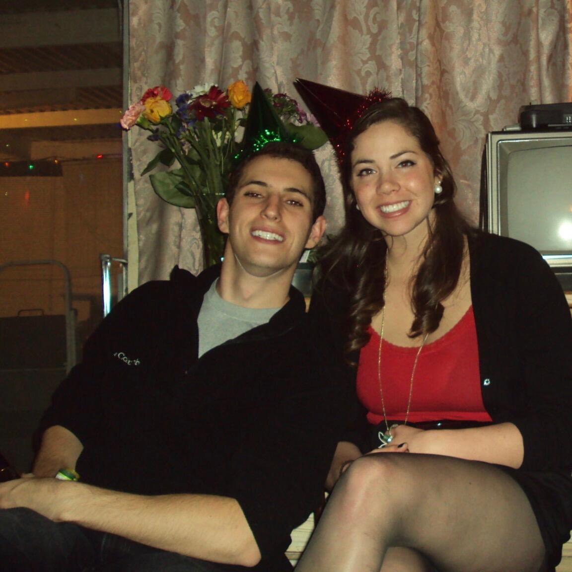 Baby Chad and Geri, NYE 2011
