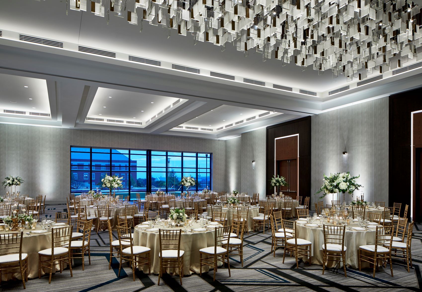 UNC Charlotte Marriott Hotel and Conference Center Reception Venues