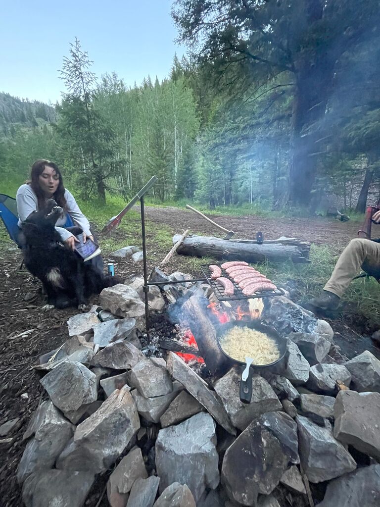 One of our many camping trips over the years.