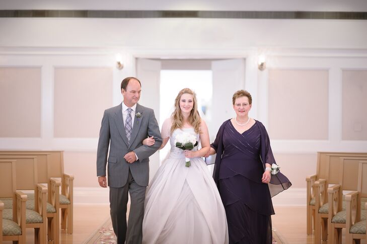 Lauren S Disney Wedding Pavillion Processional