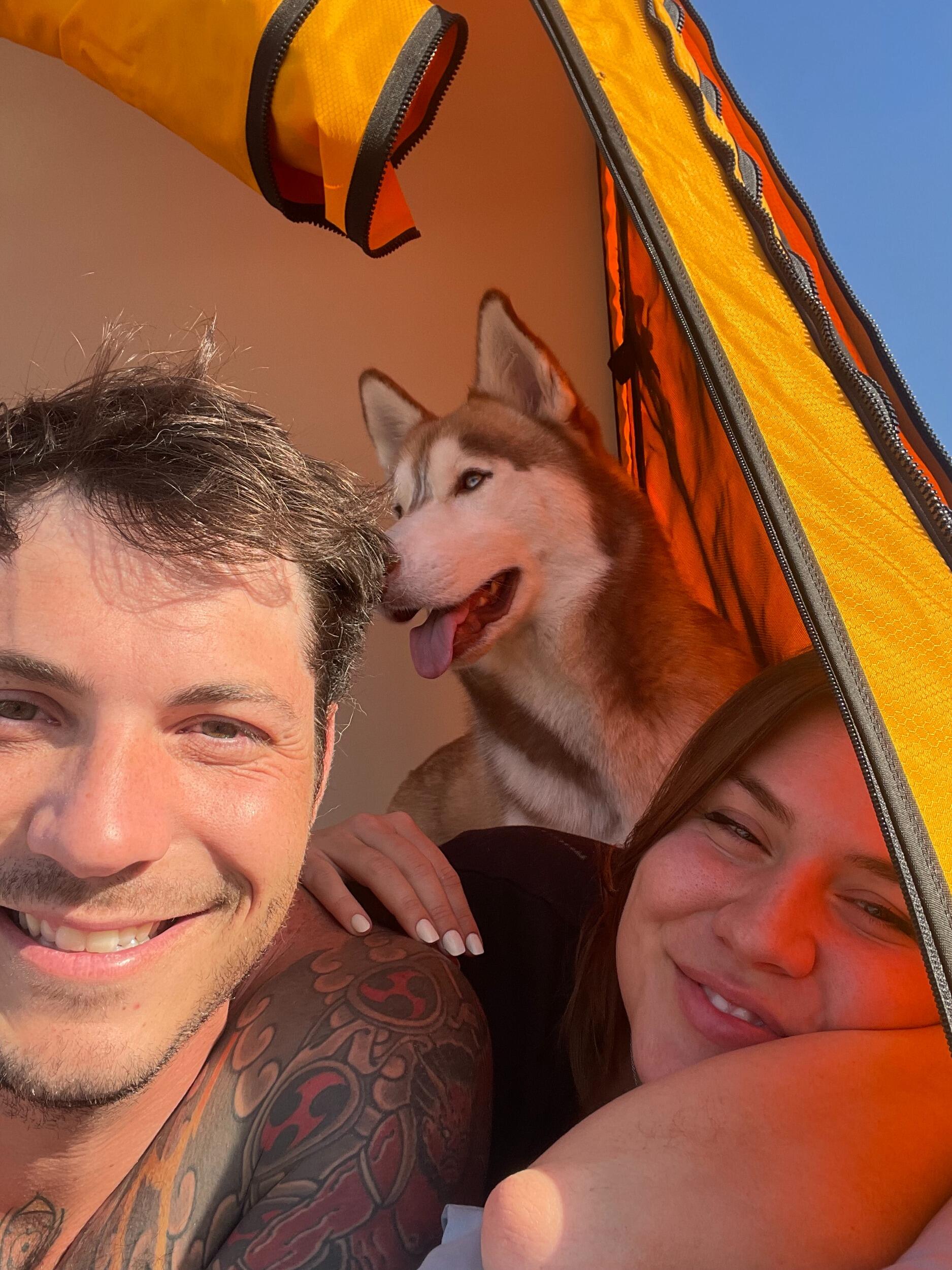 First camping trip (Ocotillo Wells)