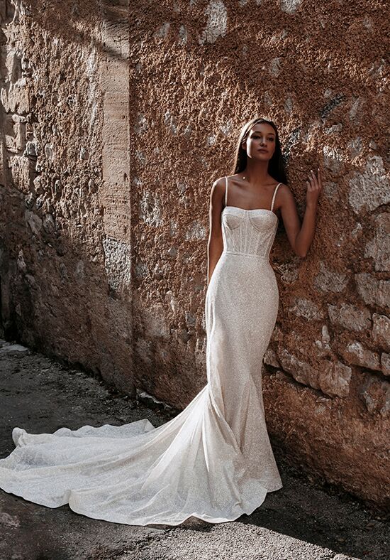 Karina plunge mermaid gown sale