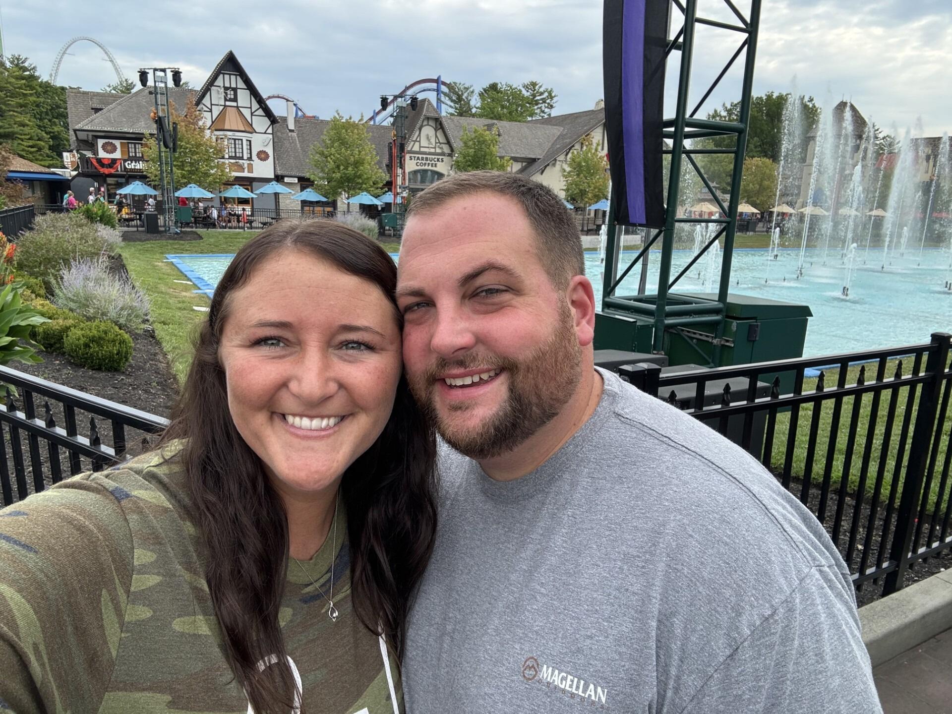 Our first Kings Island trip!