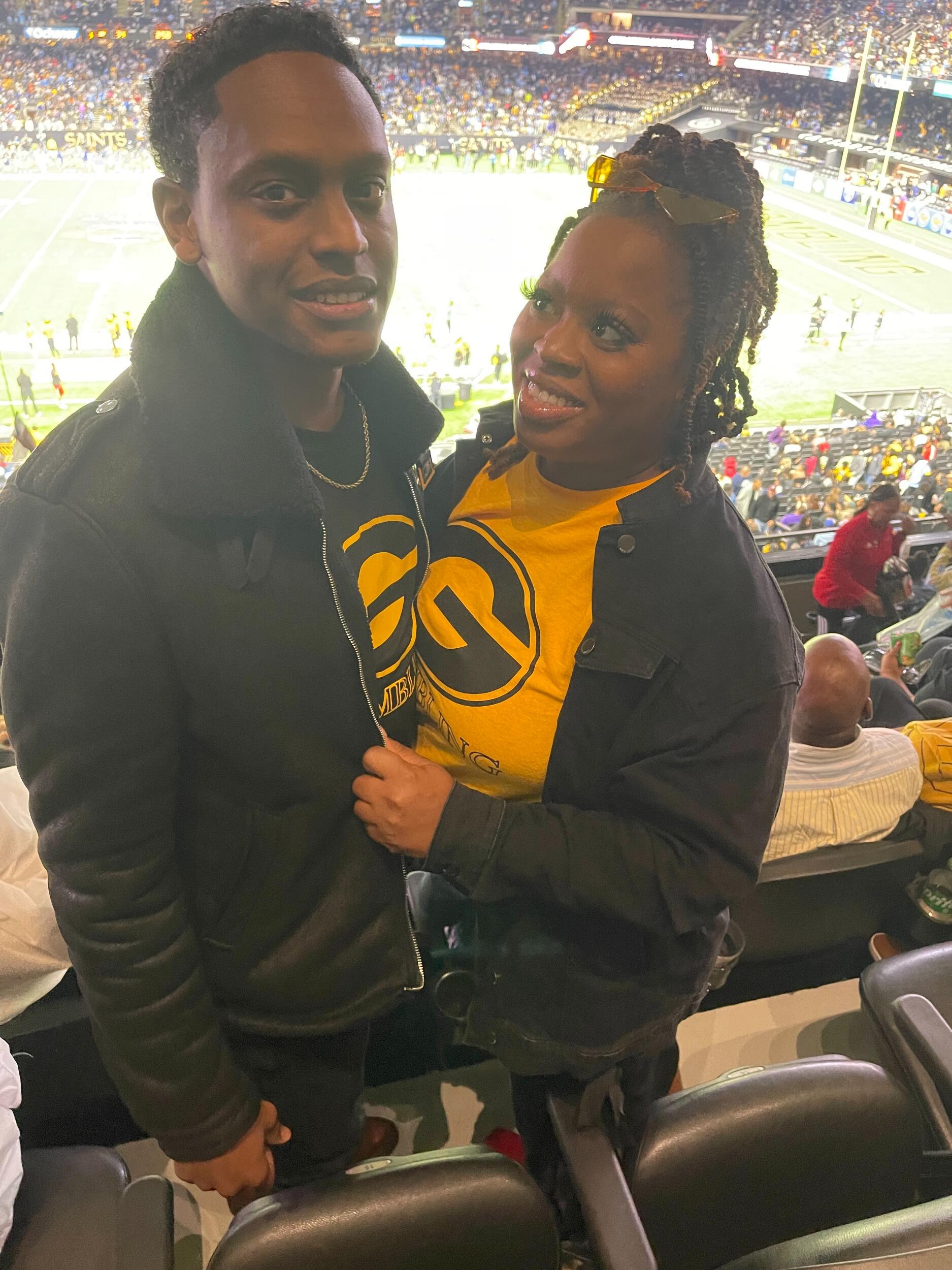 Jabari takes Alexandria to her first Bayou Classic