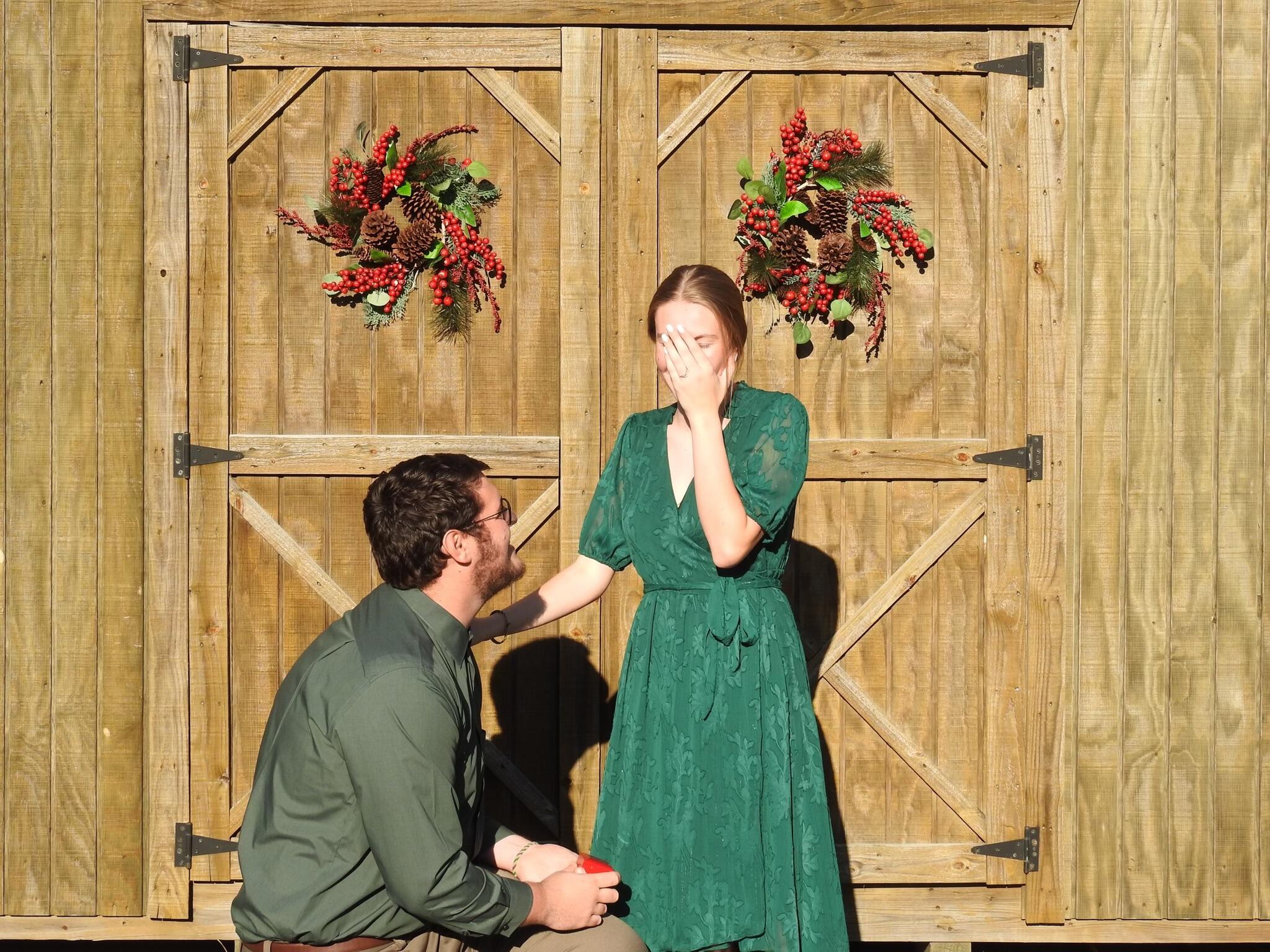WE GOT ENGAGED!