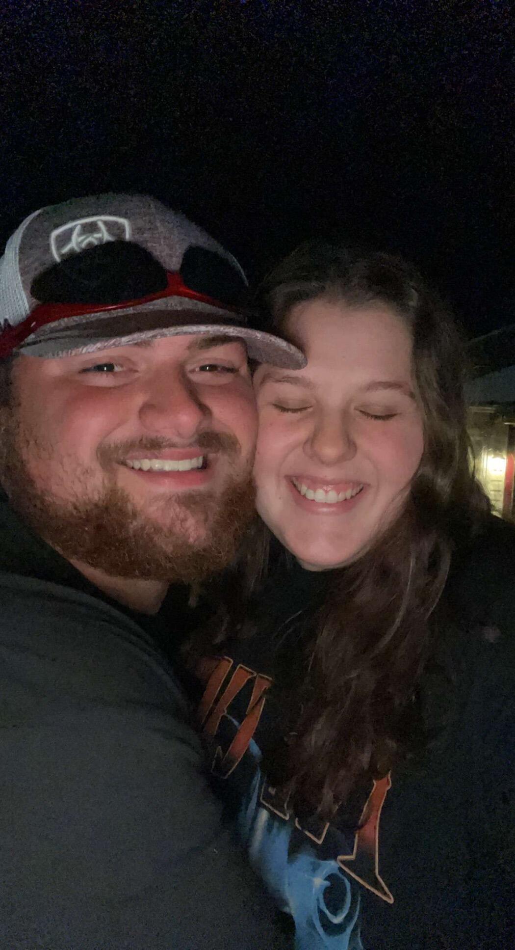 One of our first and favorite pictures together.
