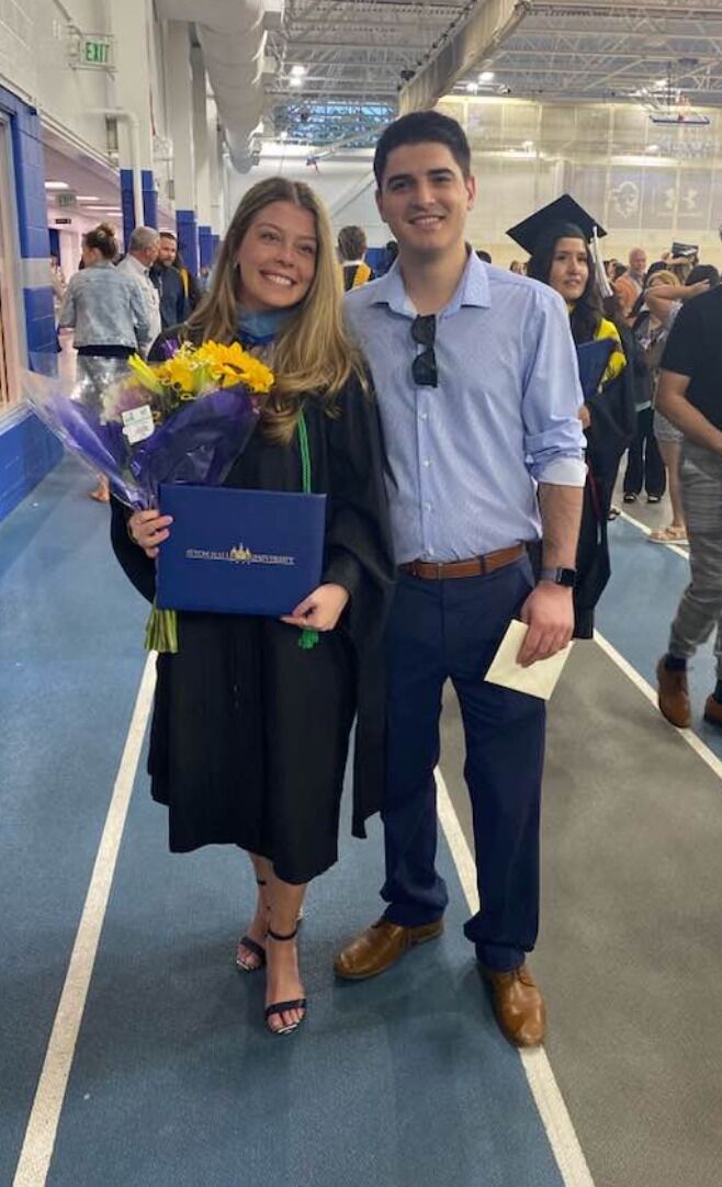 We celebrated Cassie graduating from occupational therapy school