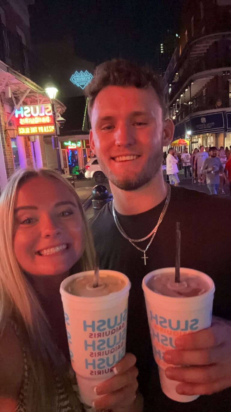 I visited Hattiesburg before Turner went back to school. We decided to have a fun date night in New Orleans. I had never visited Louisiana before, and was excited to see Bourbon Street!
