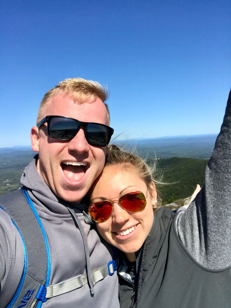 Scott's first hike in New Hampshire, Mount Monadnock 