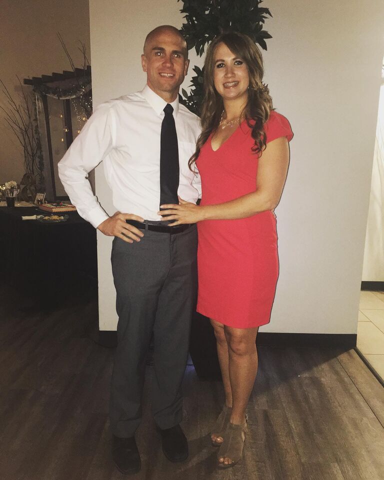 We continued dancing on into a high school classmate's wedding. I was starting to learn how good of a dancer Jimmy is!