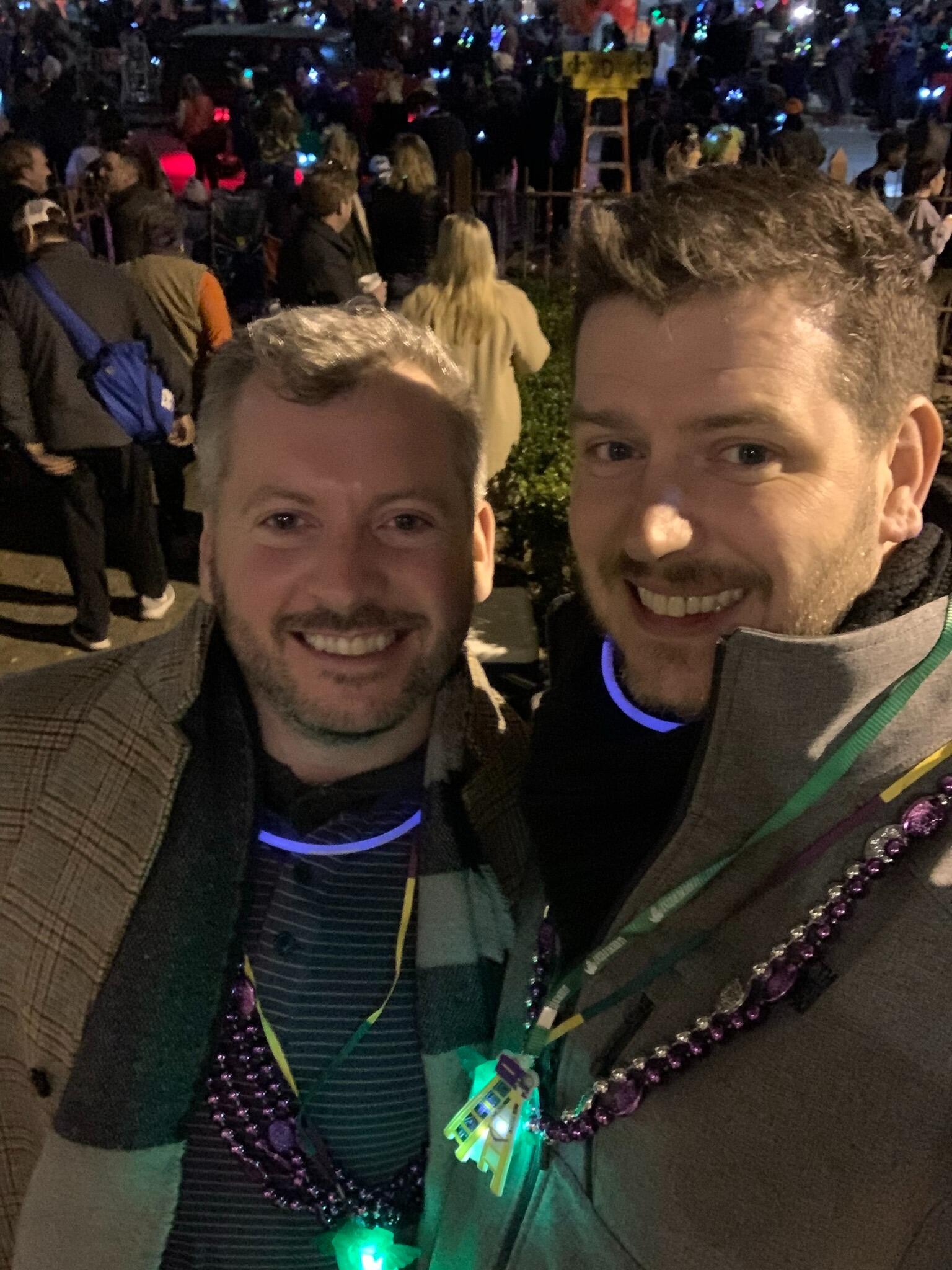 Parading on St. Charles!