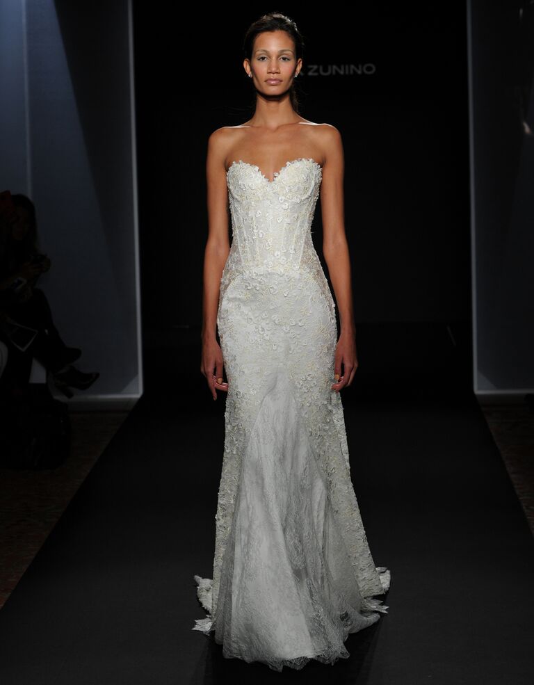 Mark Zunino Fall 2016 Collection Wedding Dress Photos