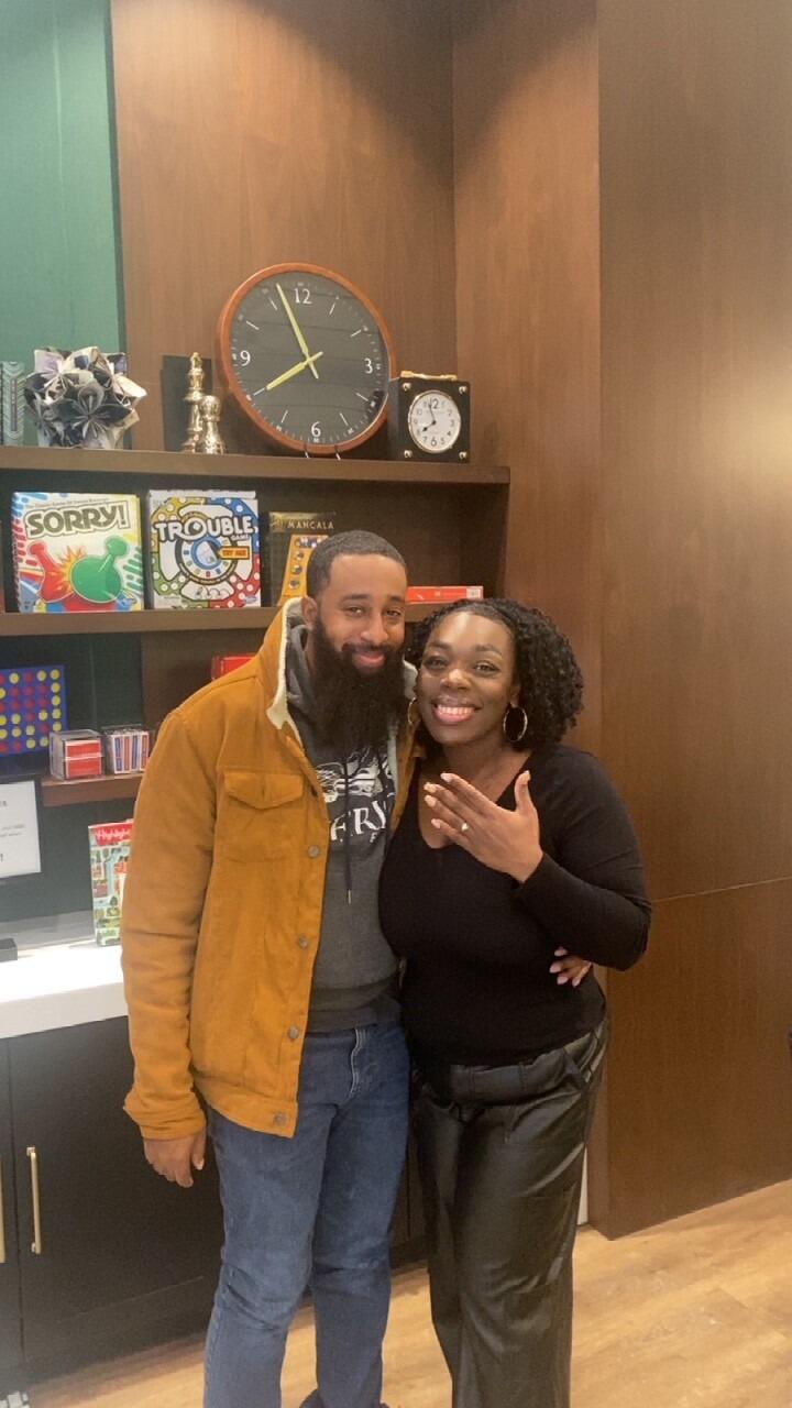 Right after Noah proposed! 
#TeamStevens 
