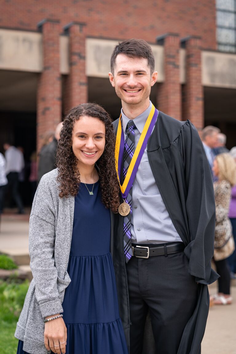 Owen's graduation from Loras