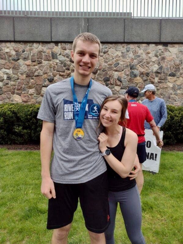 Jake ran his first 25K!!!!