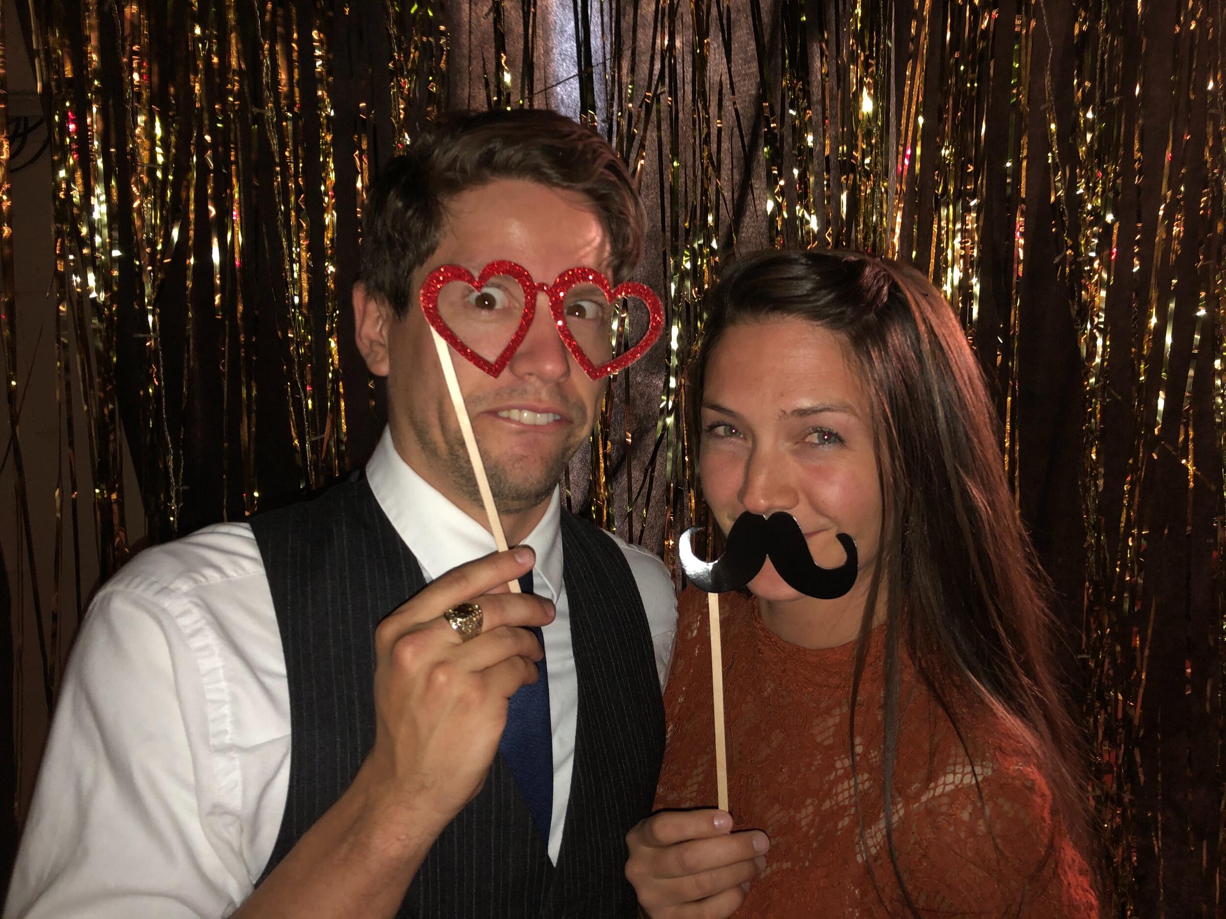 We attended a friends wedding in the fall of 2020.