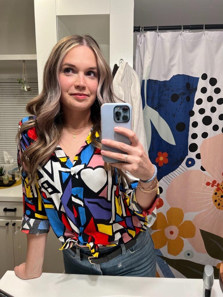 Before Kayla & Micah's first date.. this was Micah's first Hinge date, while this was Kayla's 897th Hinge date and she was OVER it (but hopeful)! 
