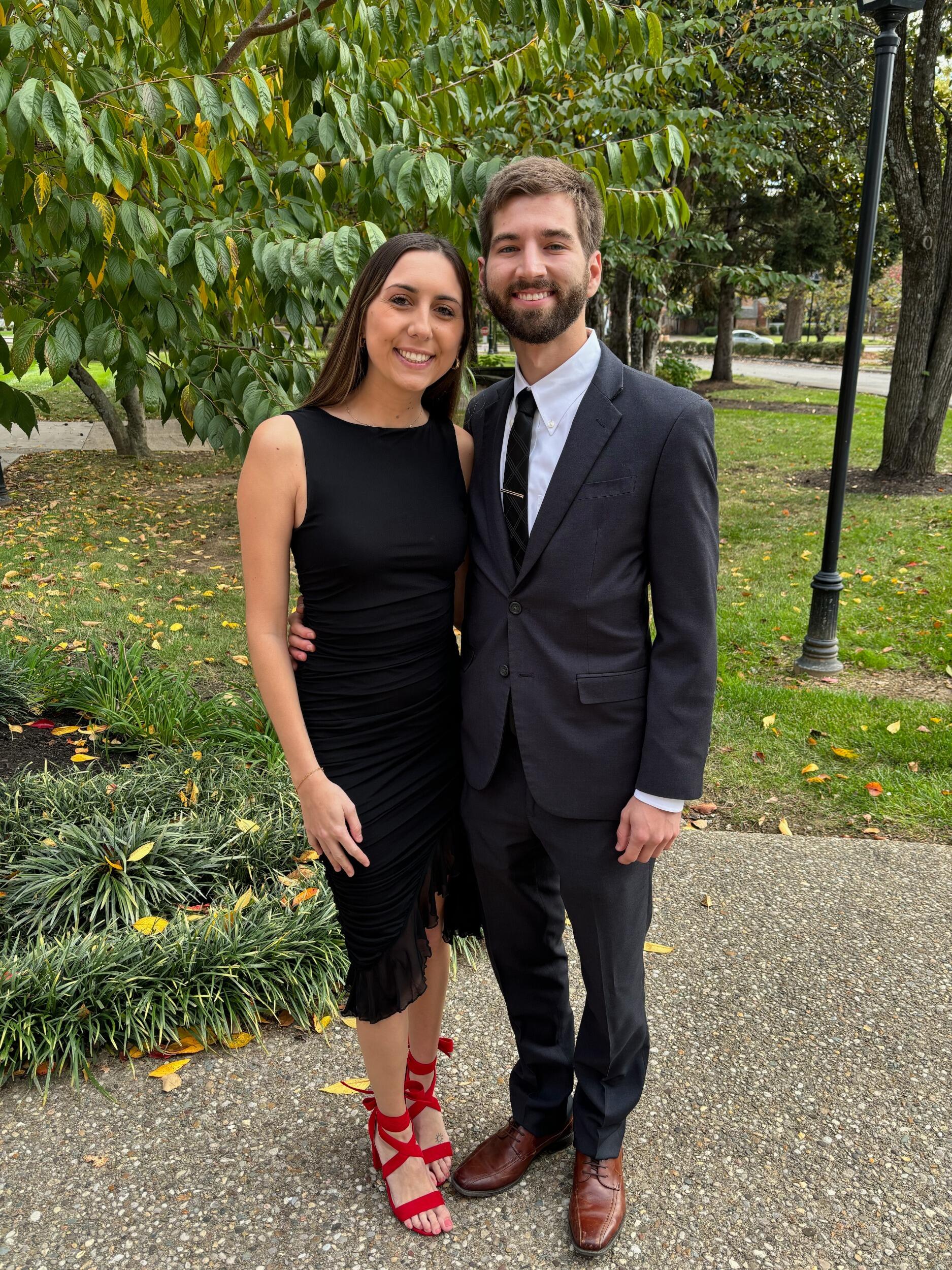 Wedding day of Dan's cousin Chris and his wife Emily!!