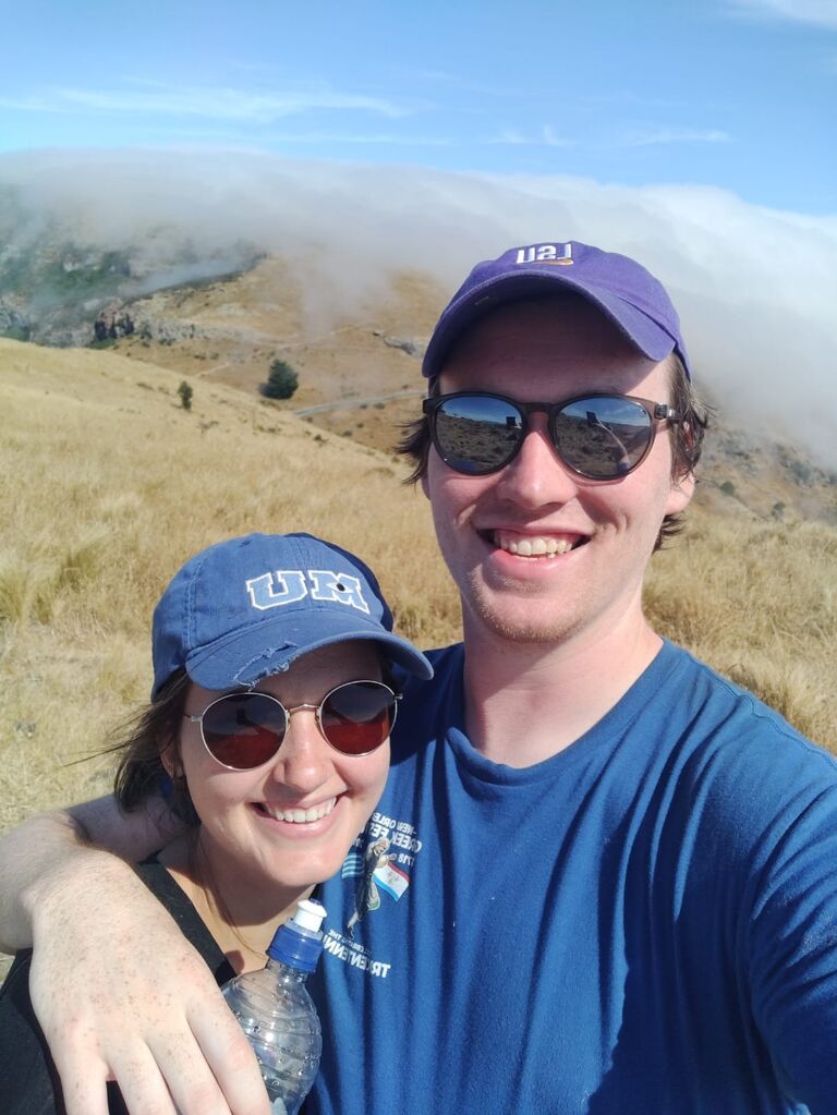 We moved in together...in New Zealand!