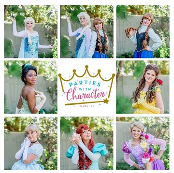 Parties with Character - Princess Party - Tampa, FL - Hero Main