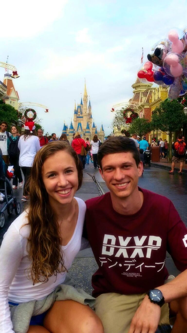 ...she went to Disney for the first time.
