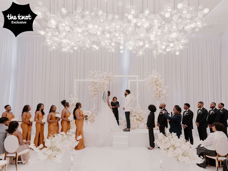 Deshauna Barber & Husband Marvin Echols Wedding Photos, Details