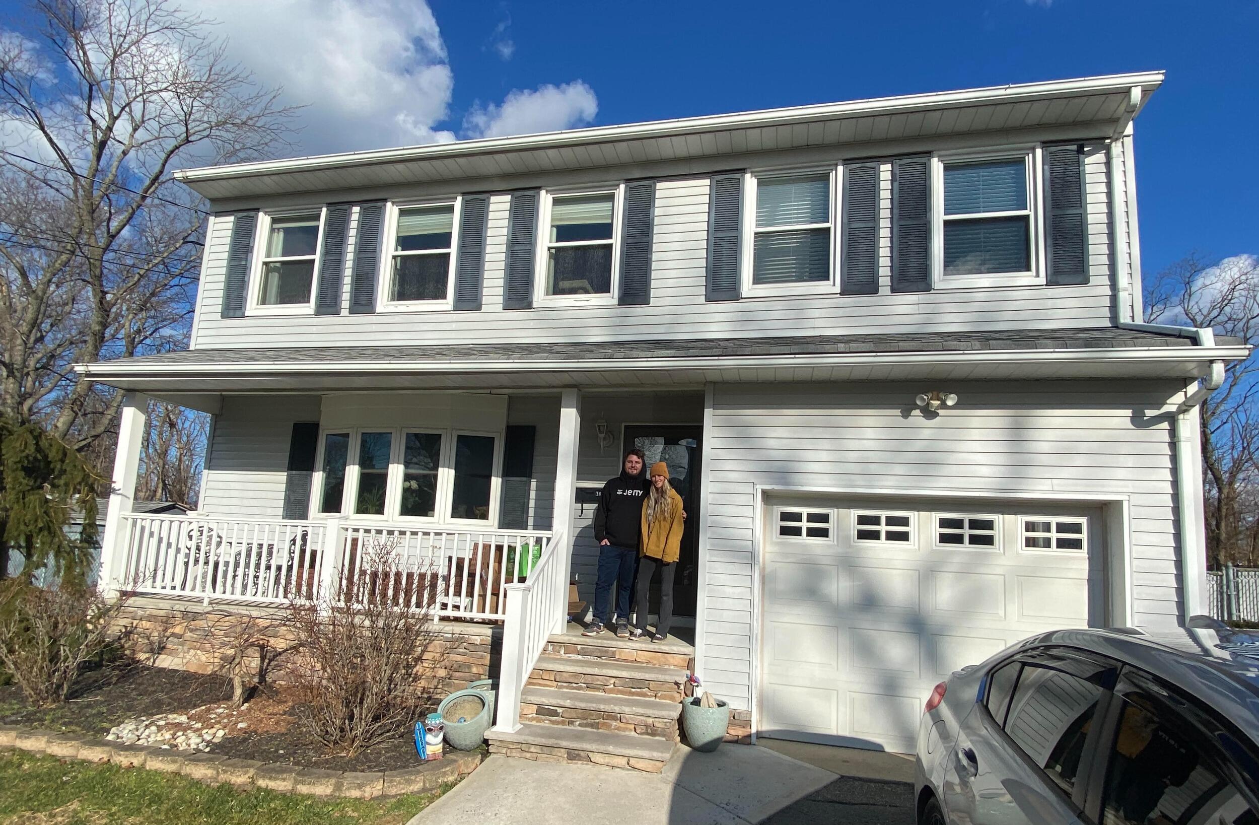 Bought our first home in Port Monmouth, NJ.