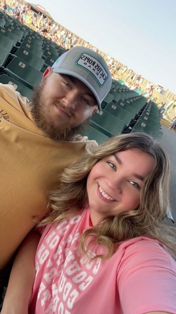 Went to our first concert together to watch Sam Hunt!!!