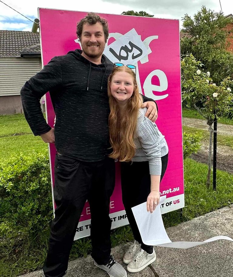 We bought our first investment property together!