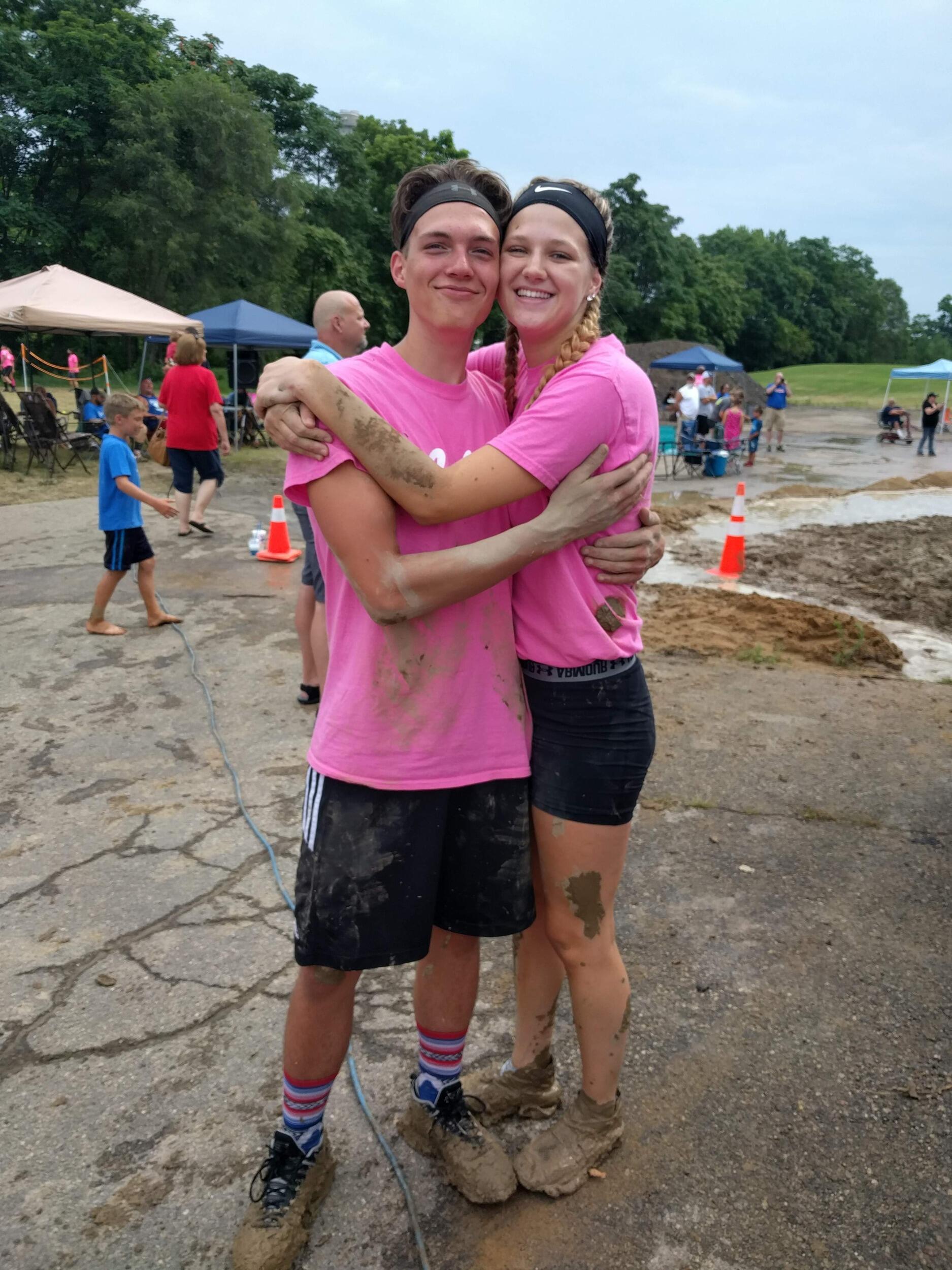Mud Volleyball with the Culver's Crew!