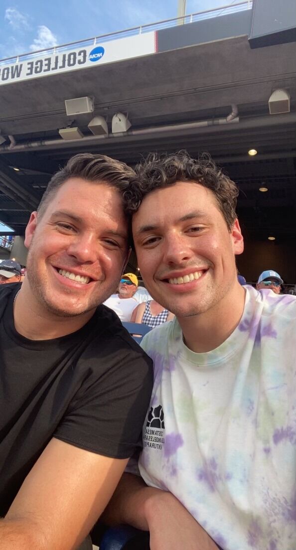 We moved in together in Omaha, NE!